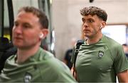27 July 2025; David Clifford of Kerry arrives before the GAA Football All-Ireland Senior Championship final match between Kerry and Donegal at Croke Park in Dublin. Photo by Stephen McCarthy/Sportsfile