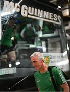 27 July 2025; Donegal manager Jim McGuinness arrives before the GAA Football All-Ireland Senior Championship final match between Kerry and Donegal at Croke Park in Dublin. Photo by Stephen McCarthy/Sportsfile