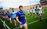 27 July 2025; Kerry captain Gavin White leads his side in the parade before the GAA Football All-Ireland Senior Championship final match between Kerry and Donegal at Croke Park in Dublin. Photo by Seb Daly/Sportsfile