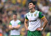 27 July 2025; Michael Langan of Donegal after his side's defeat in the GAA Football All-Ireland Senior Championship final match between Kerry and Donegal at Croke Park in Dublin. Photo by Seb Daly/Sportsfile