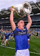 27 July 2025; Joe O'Connor of Kerry with the Sam Maguire cup after the GAA Football All-Ireland Senior Championship final match between Kerry and Donegal at Croke Park in Dublin. Photo by Ramsey Cardy/Sportsfile