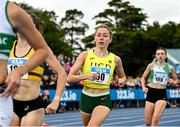 29 July 2025; Olympian Sarah Healy was speaking to media ahead of this weekend’s 123.ie National Senior Track and Field Championships which take place at Morton Stadium across Saturday Aug 2nd and Sunday Aug 3rd. Photo by Sam Barnes/Sportsfile
