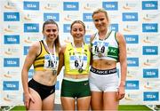 29 July 2025; Olympian Sarah Healy was speaking to media ahead of this weekend’s 123.ie National Senior Track and Field Championships which take place at Morton Stadium across Saturday Aug 2nd and Sunday Aug 3rd. Photo by Sam Barnes/Sportsfile