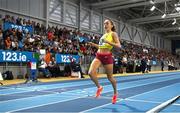 29 July 2025; Olympian Sarah Healy was speaking to media ahead of this weekend’s 123.ie National Senior Track and Field Championships which take place at Morton Stadium across Saturday Aug 2nd and Sunday Aug 3rd. Photo by Sam Barnes/Sportsfile