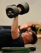 29 July 2025; Dan Sheehan during a British & Irish Lions gym session at Shore School in Sydney, Australia. Photo by Brendan Moran/Sportsfile