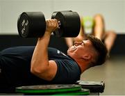 29 July 2025; Dan Sheehan during a British & Irish Lions gym session at Shore School in Sydney, Australia. Photo by Brendan Moran/Sportsfile