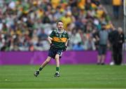 27 July 2025; Michael Harte, St Malachy's PS, Ballygawley, Tyrone, representing Kerry, during the GAA INTO Cumann na mBunscol Respect Exhibition Go Games at the GAA Football All-Ireland Senior Championship final match between Kerry and Donegal at Croke Park in Dublin. Photo by Ray McManus/Sportsfile