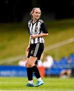 27 July 2025; Leah McHugh of Whitehall Rangers during the FAI Women’s Amateur Cup final match between Terenure Rangers and Whitehall Rangers at UCD Bowl in Dublin. Photo by Ben McShane/Sportsfile