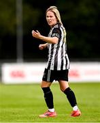 27 July 2025; Charlie Graham of Whitehall Rangers during the FAI Women’s Amateur Cup final match between Terenure Rangers and Whitehall Rangers at UCD Bowl in Dublin. Photo by Ben McShane/Sportsfile