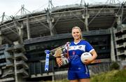 29 July 2025; In attendance during a photocall at Croke Park in Dublin ahead of the 2025 TG4 All-Ireland Ladies Football Championship Finals is Laois captain Andrea Moran. The 2025 TG4 All-Ireland Ladies Football Championship Finals take place at Croke Park this Sunday. Photo by Ramsey Cardy/Sportsfile