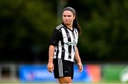 27 July 2025; Naima Chemaou of Whitehall Rangers during the FAI Women’s Amateur Cup final match between Terenure Rangers and Whitehall Rangers at UCD Bowl in Dublin. Photo by Ben McShane/Sportsfile