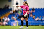 27 July 2025; Whitehall Rangers goalkeeper Lauren Davies during the FAI Women’s Amateur Cup final match between Terenure Rangers and Whitehall Rangers at UCD Bowl in Dublin. Photo by Ben McShane/Sportsfile