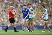 27 July 2025; Referee Brendan Cawley during the GAA Football All-Ireland Senior Championship final match between Kerry and Donegal at Croke Park in Dublin. Photo by Stephen McCarthy/Sportsfile