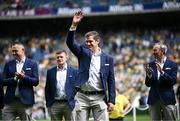 27 July 2025; Eoin Brosnan of the 2000 All-Ireland winning Kerry football jubilee team who were honoured before the GAA Football All-Ireland Senior Championship final match between Kerry and Donegal at Croke Park in Dublin. Photo by Seb Daly/Sportsfile