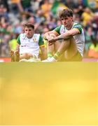 27 July 2025; Dáire Ó Baoill of Donegal dejected after the GAA Football All-Ireland Senior Championship final match between Kerry and Donegal at Croke Park in Dublin. Photo by Ramsey Cardy/Sportsfile
