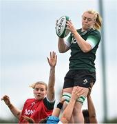 30 July 2025; Sam Monaghan during an Ireland Women Rugby squad training session at the IRFU High Performance Centre in Dublin. Photo by David Fitzgerald/Sportsfile