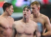 30 July 2025; Daniel Wiffen of Ireland reacts after the Men’s 800m Freestyle final during the World Aquatics Championships 2025 in Singapore. Photo by Ian MacNicol/Sportsfile