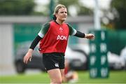 30 July 2025; Kate Flannery during an Ireland Women Rugby squad training session at the IRFU High Performance Centre in Dublin. Photo by David Fitzgerald/Sportsfile