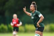 30 July 2025; Grace Moore during an Ireland Women Rugby squad training session at the IRFU High Performance Centre in Dublin. Photo by David Fitzgerald/Sportsfile