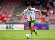 19 July 2025; Matthew Kiernan of Cork City during the Sports Direct Men’s FAI Cup second round match between Cork City and Leicester Celtic at Turner’s Cross in Cork. Photo by Stephen McCarthy/Sportsfile