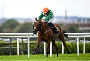 31 July 2025; Genuine Article with Seamie Heffernan up, on their way to winning the Rockshore Refreshingly Irish Handicap during day four of the Galway Races Summer Festival at Ballybrit Racecourse in Galway. Photo by Seb Daly/Sportsfile