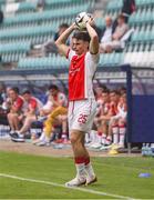 31 July 2025; Simon Power of St Patrick's Athletic during the UEFA Conference League Second Qualifying Round second leg match between Nõmme Kalju FC and St Patrick's Athletic at Lilleküla Stadium in Tallinn, Estonia. Photo by Evaldas Semiotas/Sportsfile