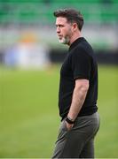 31 July 2025; Shamrock Rovers manager Stephen Bradley before the UEFA Conference League Second Qualifying Round second leg match between Shamrock Rovers and St Joseph's at Tallaght Stadium in Dublin. Photo by Stephen McCarthy/Sportsfile