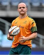 1 August 2025; Dylan Pietsch during the Australia rugby squad captain's run at Accor Stadium in Sydney, Australia. Photo by Brendan Moran/Sportsfile