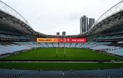 1 August 2025; A general view of the stadium before the British & Irish Lions captain's run at Accor Stadium in Sydney, Australia. Photo by Brendan Moran/Sportsfile