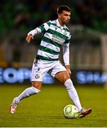 31 July 2025; Danny Mandroiu of Shamrock Rovers during the UEFA Conference League Second Qualifying Round second leg match between Shamrock Rovers and St Joseph's at Tallaght Stadium in Dublin. Photo by Tyler Miller/Sportsfile