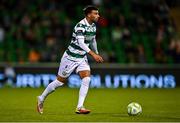 31 July 2025; Danny Mandroiu of Shamrock Rovers during the UEFA Conference League Second Qualifying Round second leg match between Shamrock Rovers and St Joseph's at Tallaght Stadium in Dublin. Photo by Tyler Miller/Sportsfile