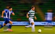 31 July 2025; Danny Grant of Shamrock Rovers during the UEFA Conference League Second Qualifying Round second leg match between Shamrock Rovers and St Joseph's at Tallaght Stadium in Dublin. Photo by Tyler Miller/Sportsfile