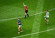 27 July 2025; Referee Brendan Cawley during the GAA Football All-Ireland Senior Championship final match between Kerry and Donegal at Croke Park in Dublin. Photo by Piaras Ó Mídheach/Sportsfile
