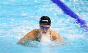 2 August 2025; Mona McSharry of Ireland competes in the heats of the Women’s 50m Breaststroke during the World Aquatics Championships 2025 in Singapore. Photo by Ian MacNicol/Sportsfile
