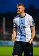 1 August 2025; James Bolger of Drogheda United during the SSE Airtricity Men's Premier Division match between Bohemians and Drogheda United at Dalymount Park in Dublin. Photo by Seb Daly/Sportsfile