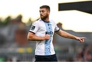 1 August 2025; Conor Keeley of Drogheda United during the SSE Airtricity Men's Premier Division match between Bohemians and Drogheda United at Dalymount Park in Dublin. Photo by Seb Daly/Sportsfile