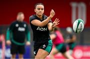 2 August 2025; Nancy McGillivray of Ireland before the Women's Rugby World Cup warm-up match between Ireland and Scotland at Virgin Media Park in Cork. Photo by Shauna Clinton/Sportsfile