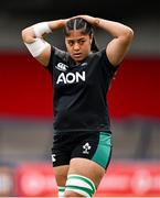 2 August 2025; Ivana Kiripati of Ireland before the Women's Rugby World Cup warm-up match between Ireland and Scotland at Virgin Media Park in Cork. Photo by Shauna Clinton/Sportsfile
