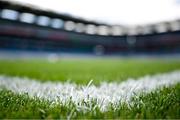 3 August 2025; A general view before the TG4 All-Ireland Ladies Football Junior Championship final match between Antrim and Louth at Croke Park in Dublin. Photo by Shauna Clinton/Sportsfile