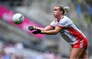3 August 2025; Cara McCrossan of Tyrone during the TG4 All-Ireland Ladies Football Intermediate Championship final match between Laois and Tyrone at Croke Park in Dublin. Photo by Shauna Clinton/Sportsfile