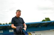 3 August 2025; St Patrick's Athletic manager Stephen Kenny before the SSE Airtricity Men's Premier Division match between Waterford and St Patrick's Athletic at Regional Sports Centre in Waterford. Photo by Tyler Miller/Sportsfile