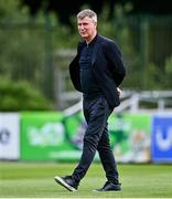 3 August 2025; St Patrick's Athletic manager Stephen Kenny before the SSE Airtricity Men's Premier Division match between Waterford and St Patrick's Athletic at Regional Sports Centre in Waterford. Photo by Tyler Miller/Sportsfile