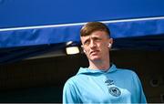 3 August 2025; Chris Forrester of St Patrick's Athletic before the SSE Airtricity Men's Premier Division match between Waterford and St Patrick's Athletic at Regional Sports Centre in Waterford. Photo by Tyler Miller/Sportsfile