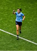 3 August 2025; Hannah Tyrrell of Dublin during the TG4 All-Ireland Ladies Football Senior Championship final match between Dublin and Meath at Croke Park in Dublin. Photo by Seb Daly/Sportsfile