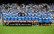 3 August 2025; The Dublin squad pose for a team photograph before the TG4 All-Ireland Ladies Football Senior Championship final match between Dublin and Meath at Croke Park in Dublin. Photo by Shauna Clinton/Sportsfile