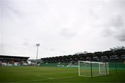 3 August 2025; A general view of Tallaght Stadium before the SSE Airtricity Men's Premier Division match between Shamrock Rovers and Derry City at Tallaght Stadium in Dublin.  Photo by Ben McShane/Sportsfile