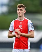 3 August 2025; Mason Melia of St Patrick's Athletic after the SSE Airtricity Men's Premier Division match between Waterford and St Patrick's Athletic at Regional Sports Centre in Waterford. Photo by Tyler Miller/Sportsfile