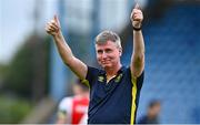 3 August 2025; St Patrick's Athletic manager Stephen Kenny after the SSE Airtricity Men's Premier Division match between Waterford and St Patrick's Athletic at Regional Sports Centre in Waterford. Photo by Tyler Miller/Sportsfile