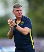 3 August 2025; St Patrick's Athletic manager Stephen Kenny after the SSE Airtricity Men's Premier Division match between Waterford and St Patrick's Athletic at Regional Sports Centre in Waterford. Photo by Tyler Miller/Sportsfile
