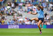 3 August 2025; Niamh Hetherton of Dublin during the TG4 All-Ireland Ladies Football Senior Championship final match between Dublin and Meath at Croke Park in Dublin. Photo by Seb Daly/Sportsfile